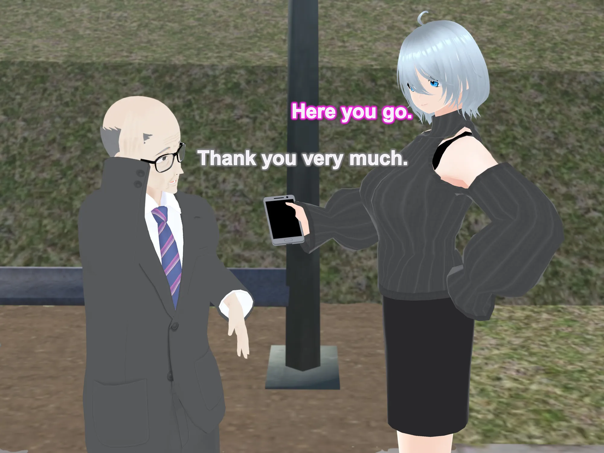 Outgrowing only girls, Overtake boys, Growth sound. Bus stop Arc - 32ページ