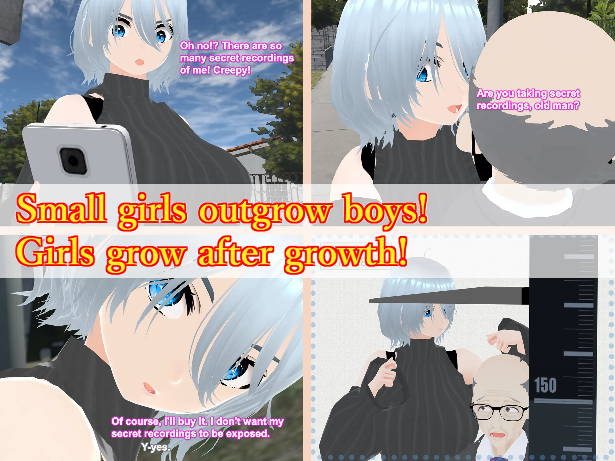 Outgrowing only girls, Overtake boys, Growth sound. Bus stop Arc - 38ページ