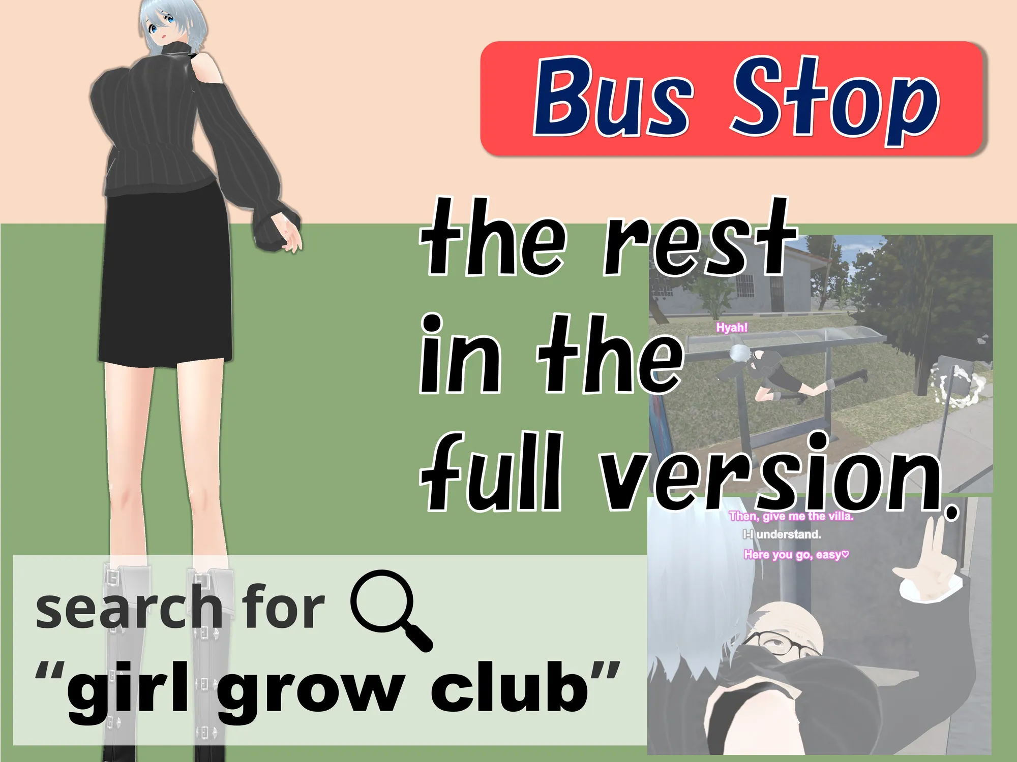 Outgrowing only girls, Overtake boys, Growth sound. Bus stop Arc - 40ページ