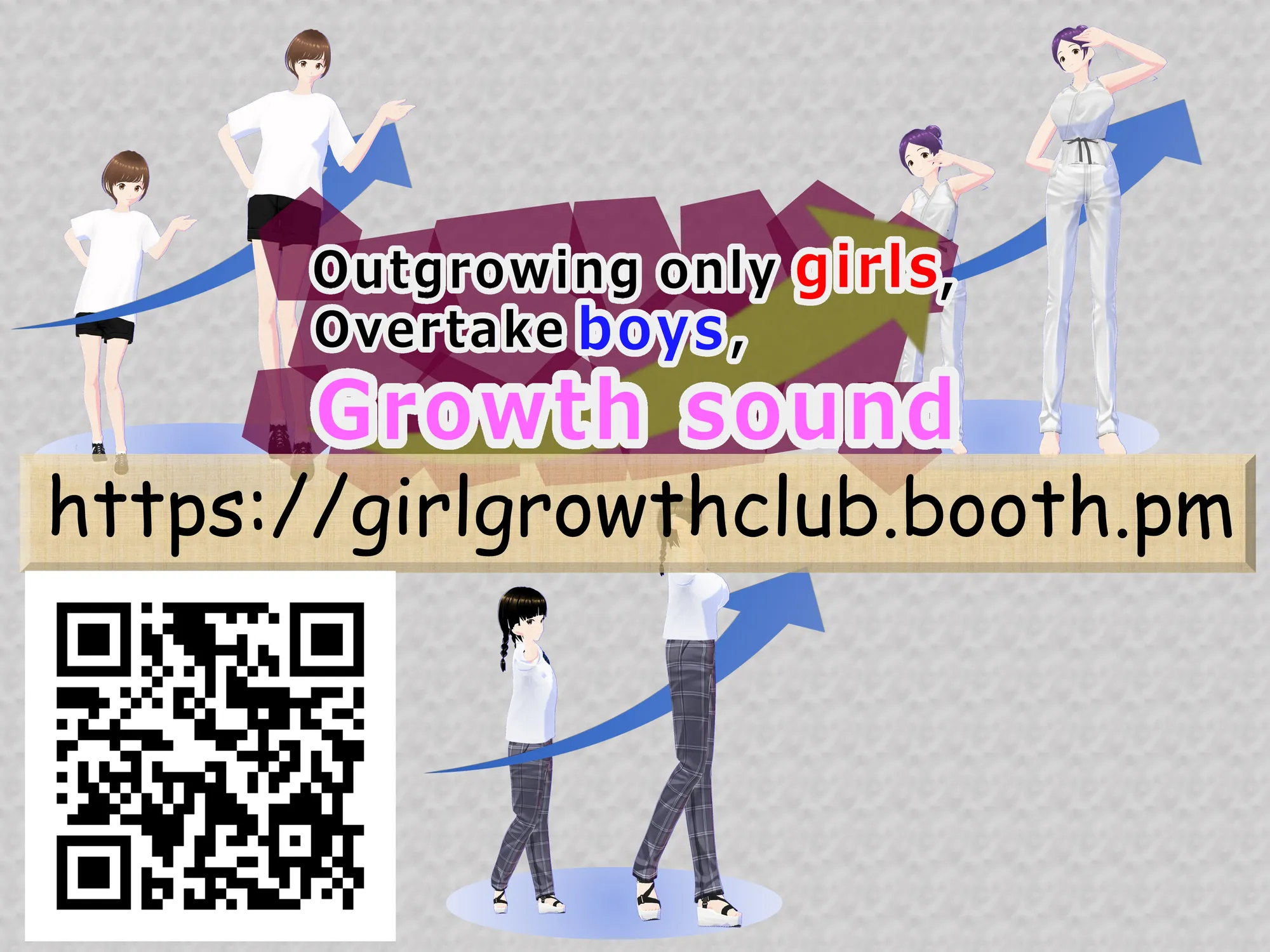 Outgrowing only girls, Overtake boys, Growth sound. Bus stop Arc - 41ページ