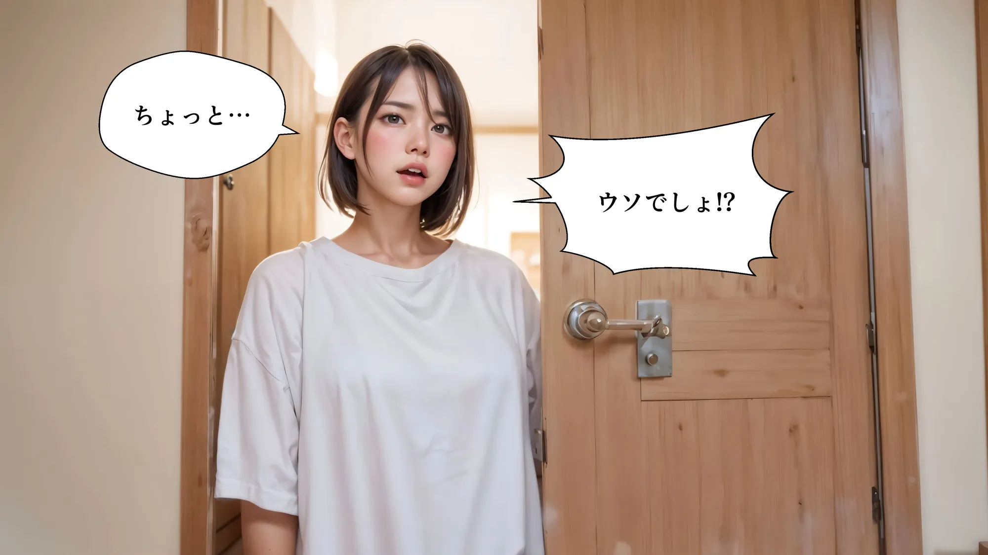 暴発顔射 弟の射精管理失敗で近親相姦中出しSEXする姉【4Kマンガ+写真集】 - 13ページ