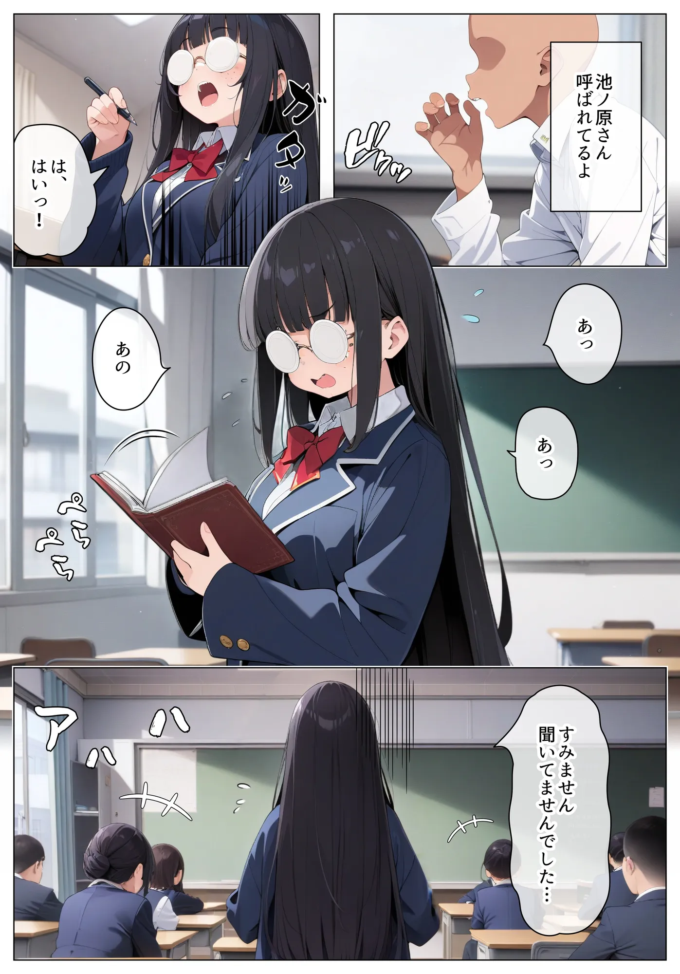 地味オタク巨乳で性欲処理 - 3ページ