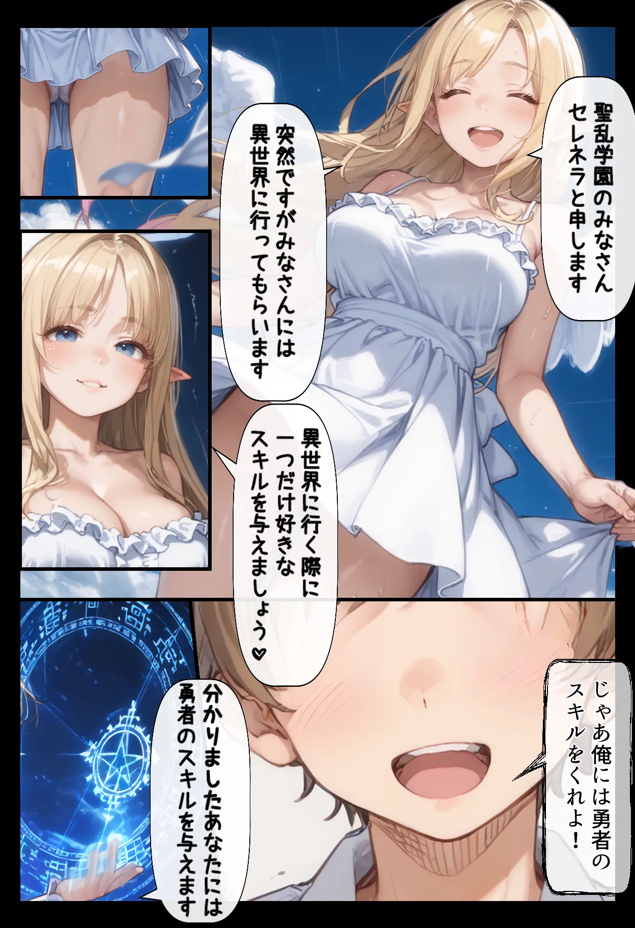 異世界催●〜虐めてきた奴らを催●アプリで快楽に堕とせ〜 - 8ページ