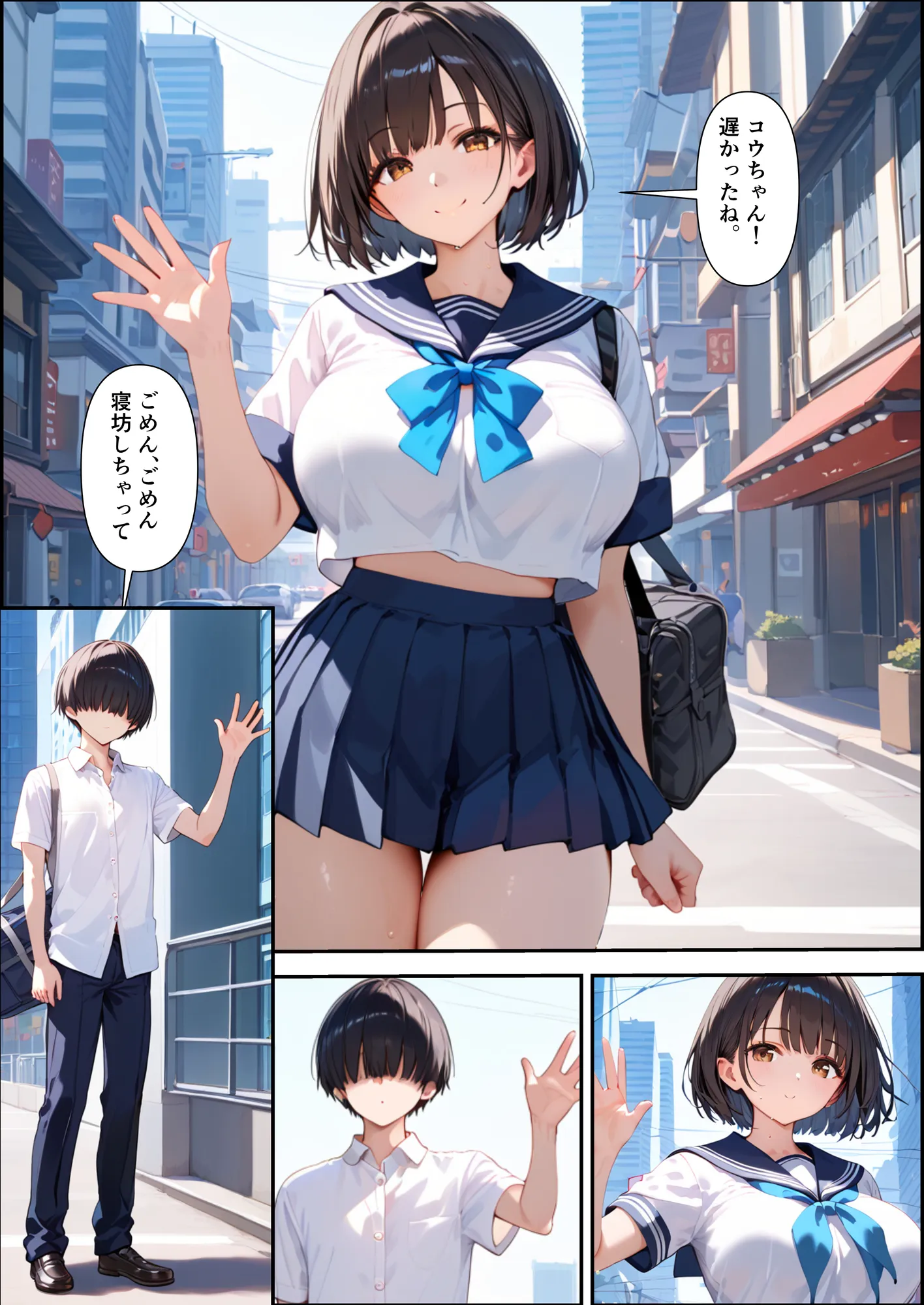 ボクを守るために不良の性奴●になっても絶対に堕ちないカノジョ - 2ページ