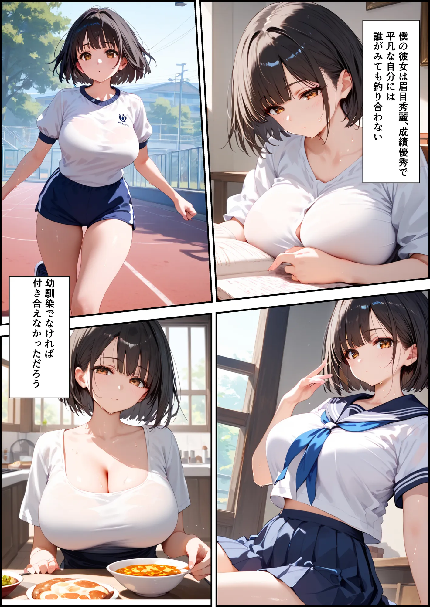 ボクを守るために不良の性奴●になっても絶対に堕ちないカノジョ - 3ページ