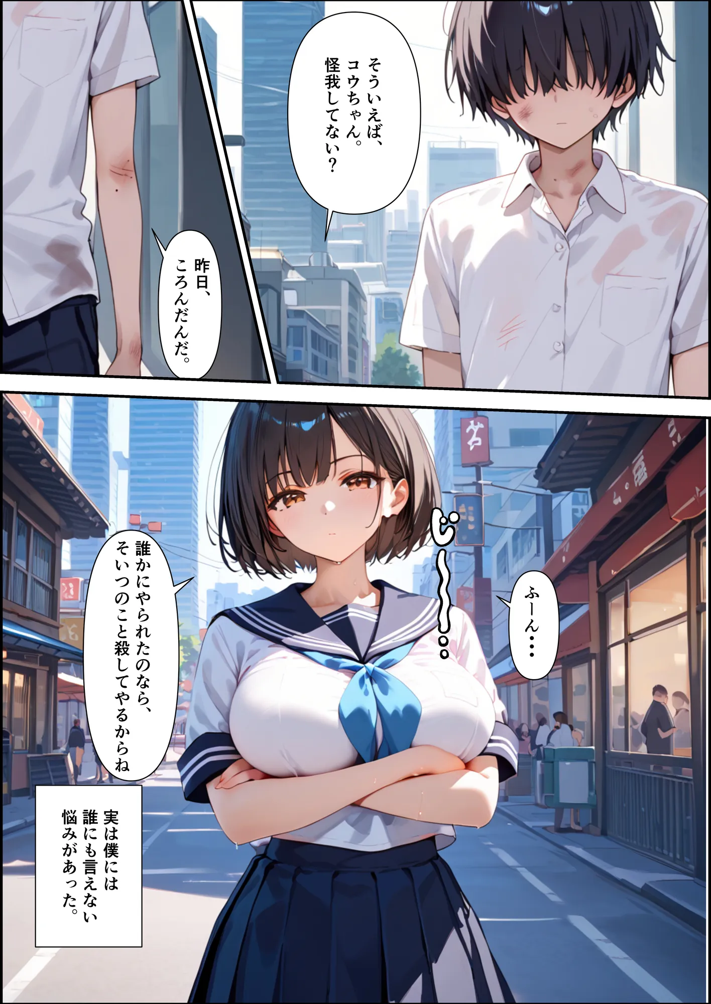 ボクを守るために不良の性奴●になっても絶対に堕ちないカノジョ - 5ページ