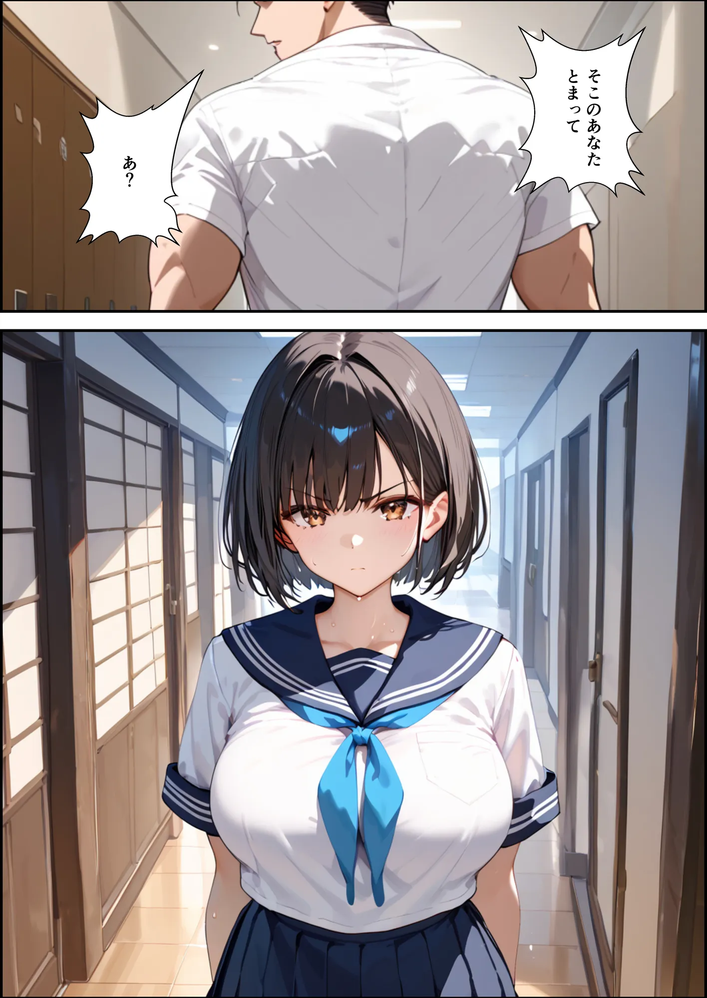 ボクを守るために不良の性奴●になっても絶対に堕ちないカノジョ - 10ページ