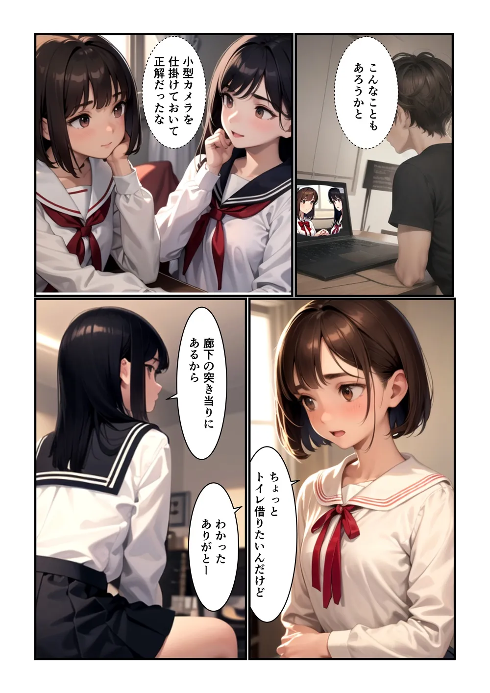 娘の友達に背徳種付けプレス - 8ページ