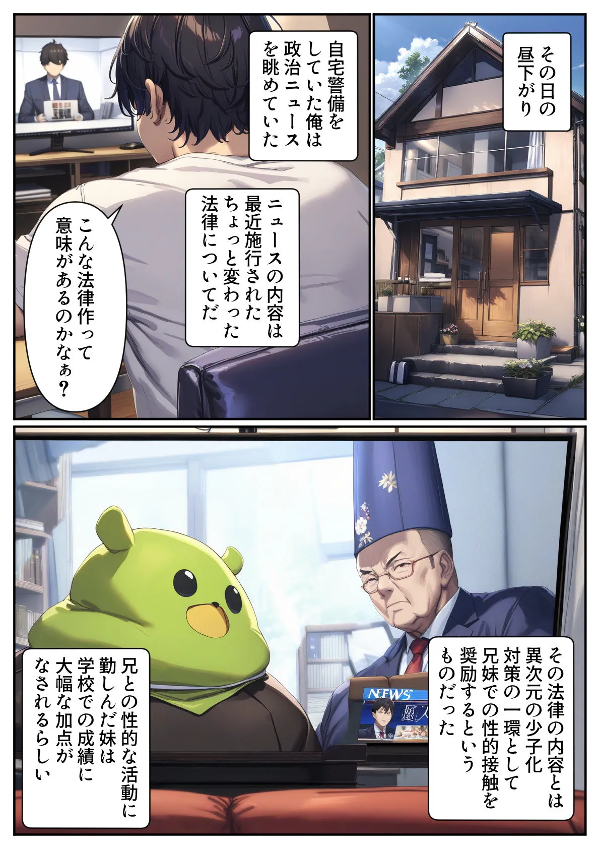 妹が内申点のためにエッチなことをしてとお願いしに来たのだが - 2ページ