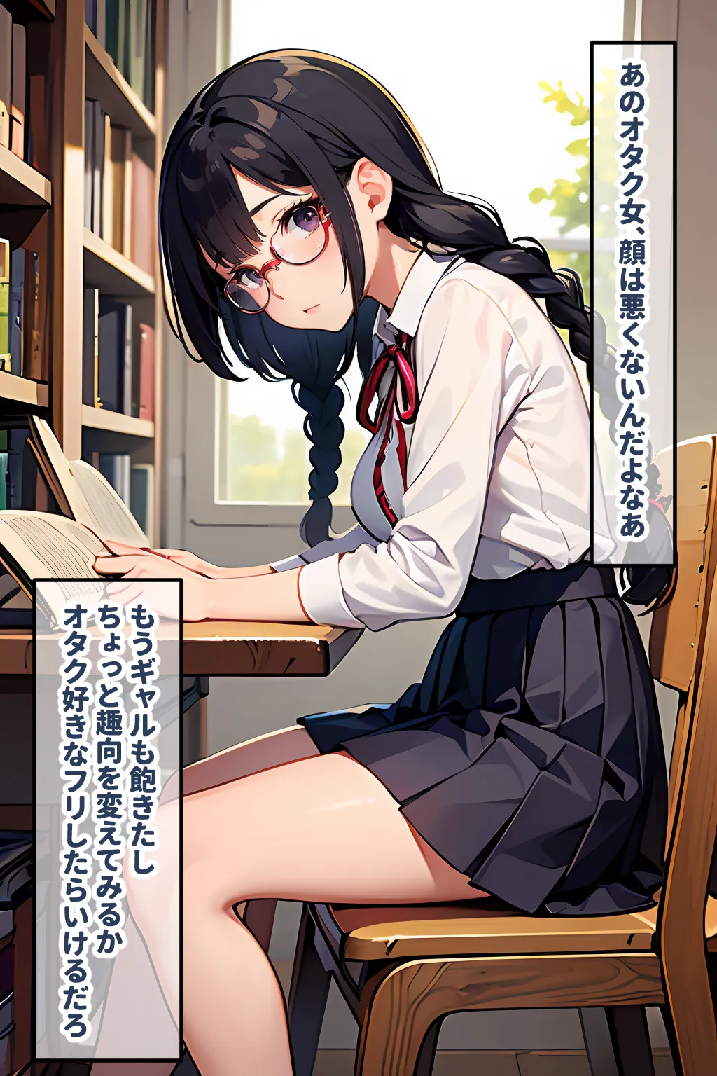 地味なオタク娘を俺好みに調教してみた - 1ページ