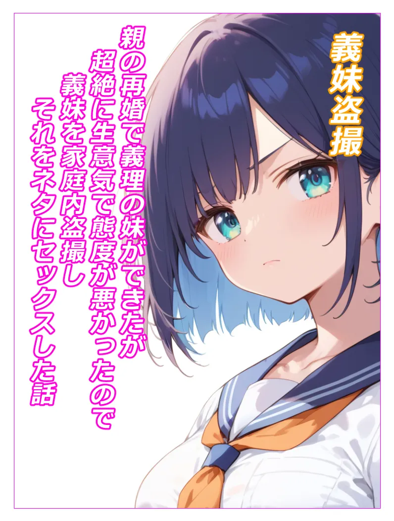 義妹盗〇 親の再婚で義理の妹ができたが超絶に生意気で態度が悪かったので妹を家庭内〇撮しそれをネタにセックスした話 - 1ページ