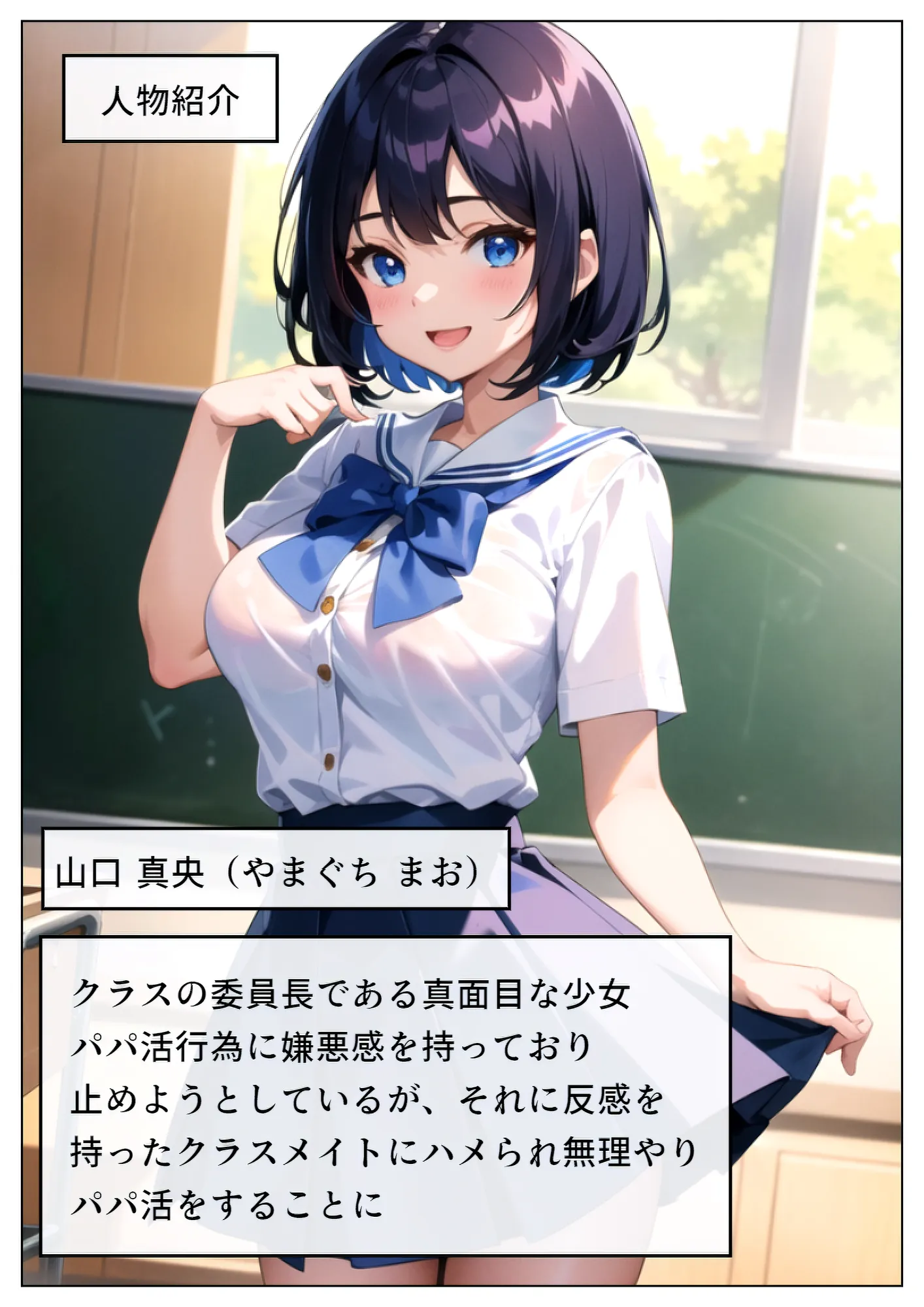 真面目な委員長がパパ活に堕ちる - 3ページ