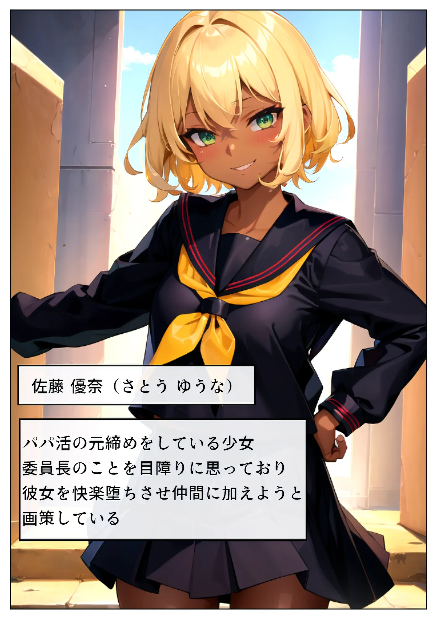 真面目な委員長がパパ活に堕ちる - 4ページ