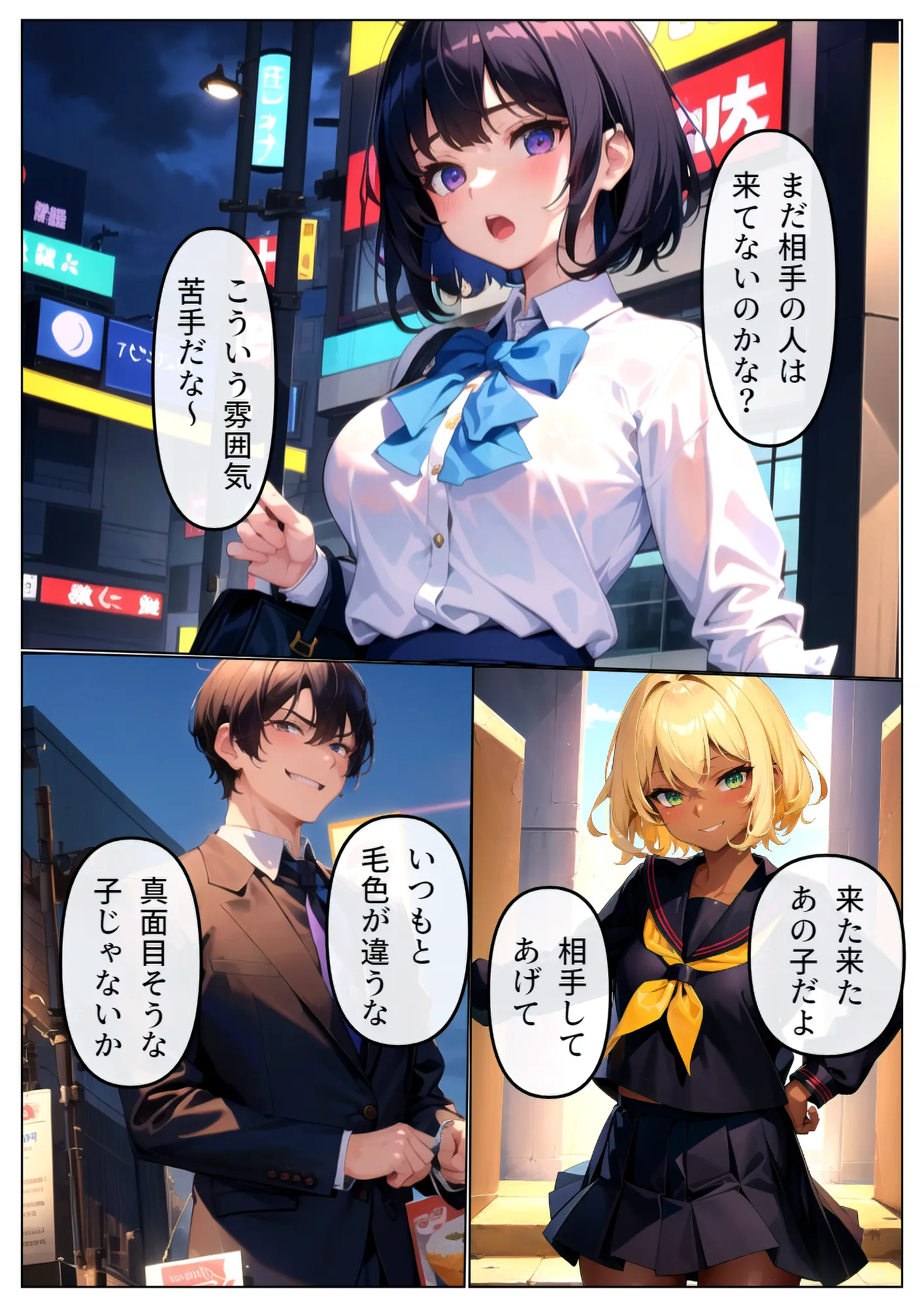 真面目な委員長がパパ活に堕ちる - 10ページ