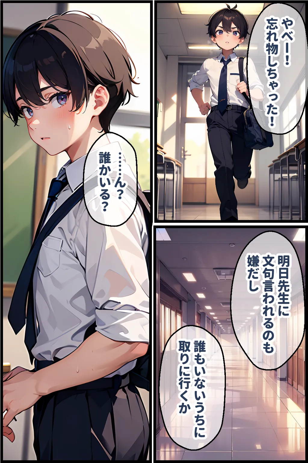 いじめから助けた地味娘からの誘いに乗ると… - 1ページ