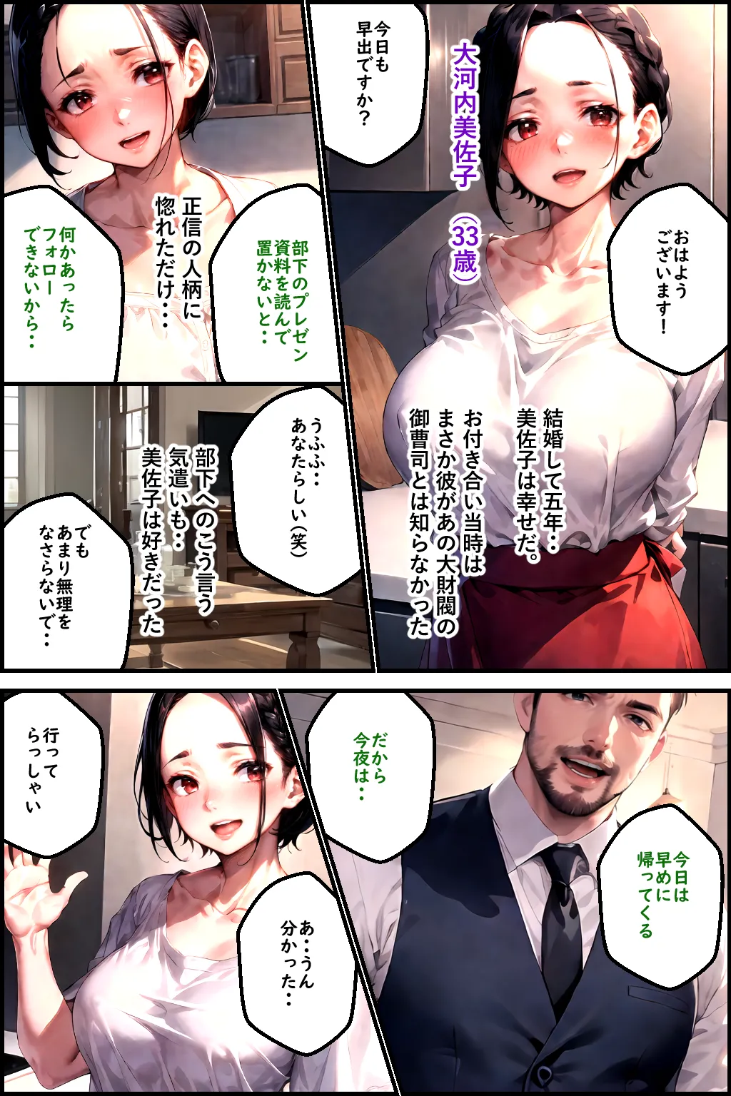 義父の計画 3 〜代理出産あなたのために〜 美佐子編 - 6ページ