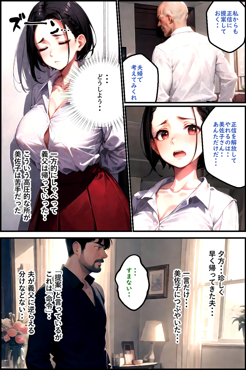 義父の計画 3 〜代理出産あなたのために〜 美佐子編 - 12ページ