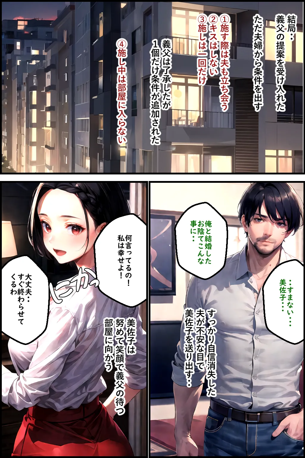 義父の計画 3 〜代理出産あなたのために〜 美佐子編 - 13ページ