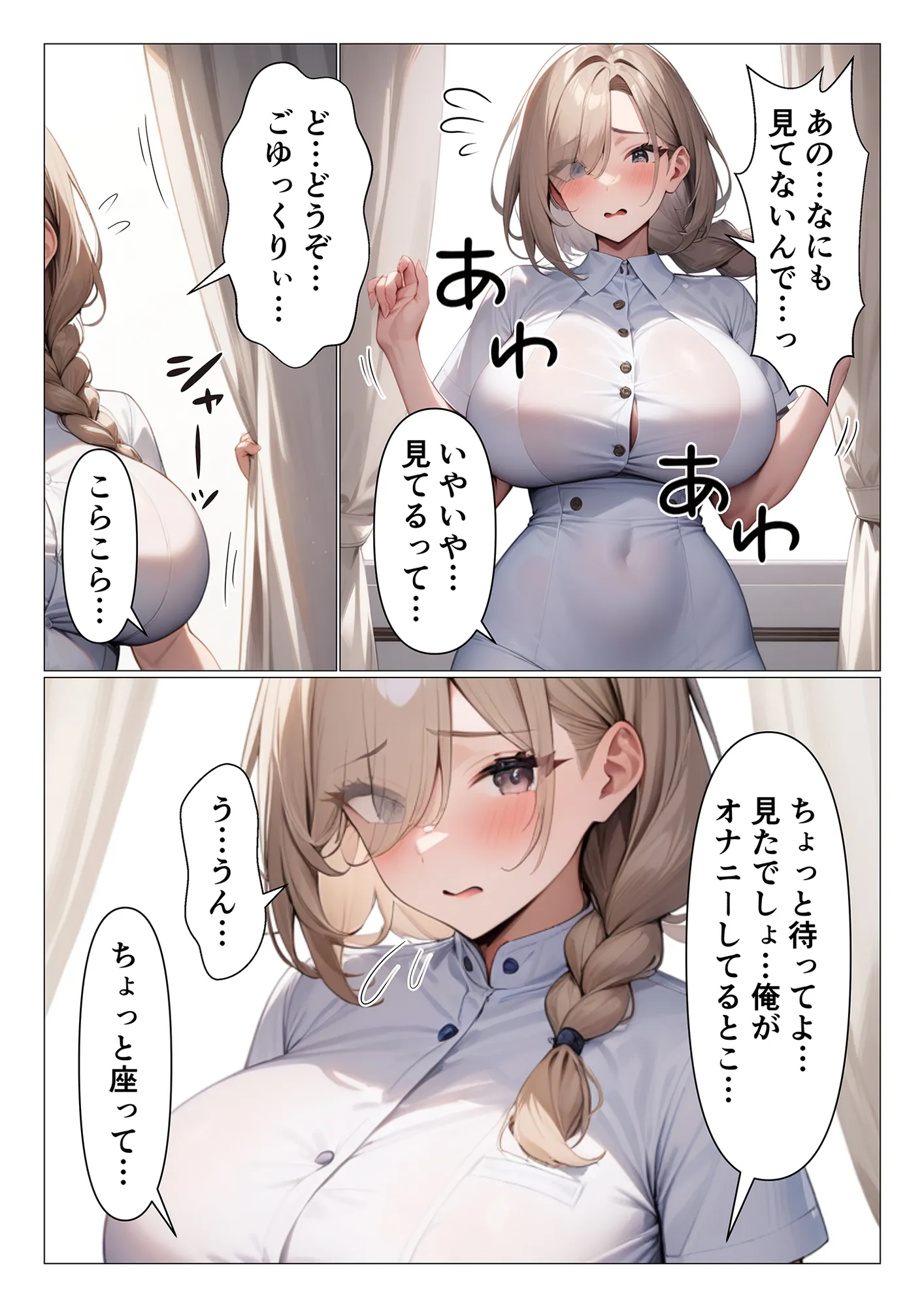 言いなりお姉さんナースに抜いてもらう入院生活 - 2ページ