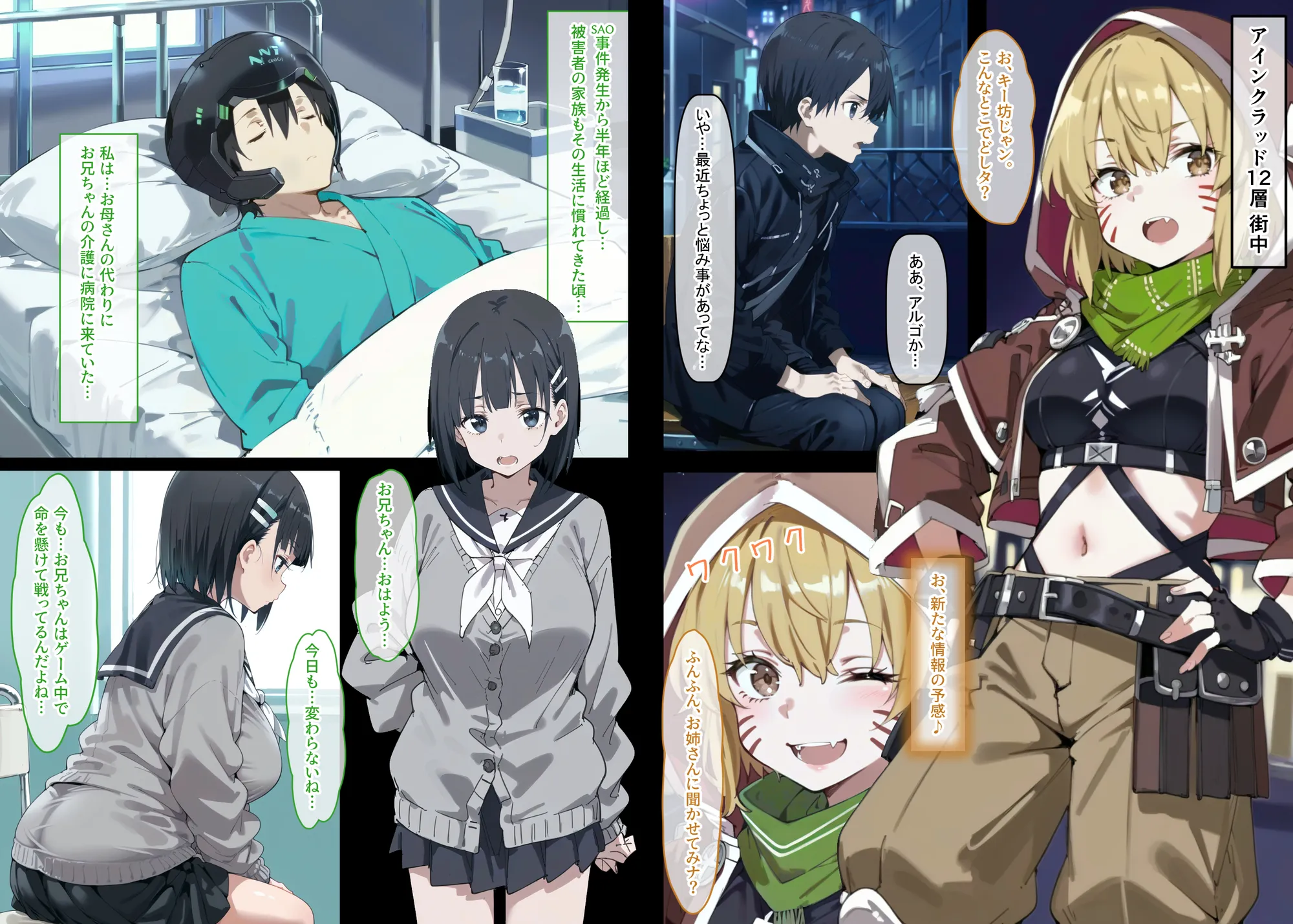 直葉vsアインクラッドヒロインズ 仮想世界で真実の愛を手に入れても、現実に戻ったら義妹に逆NTRされてしまう話 - 22ページ