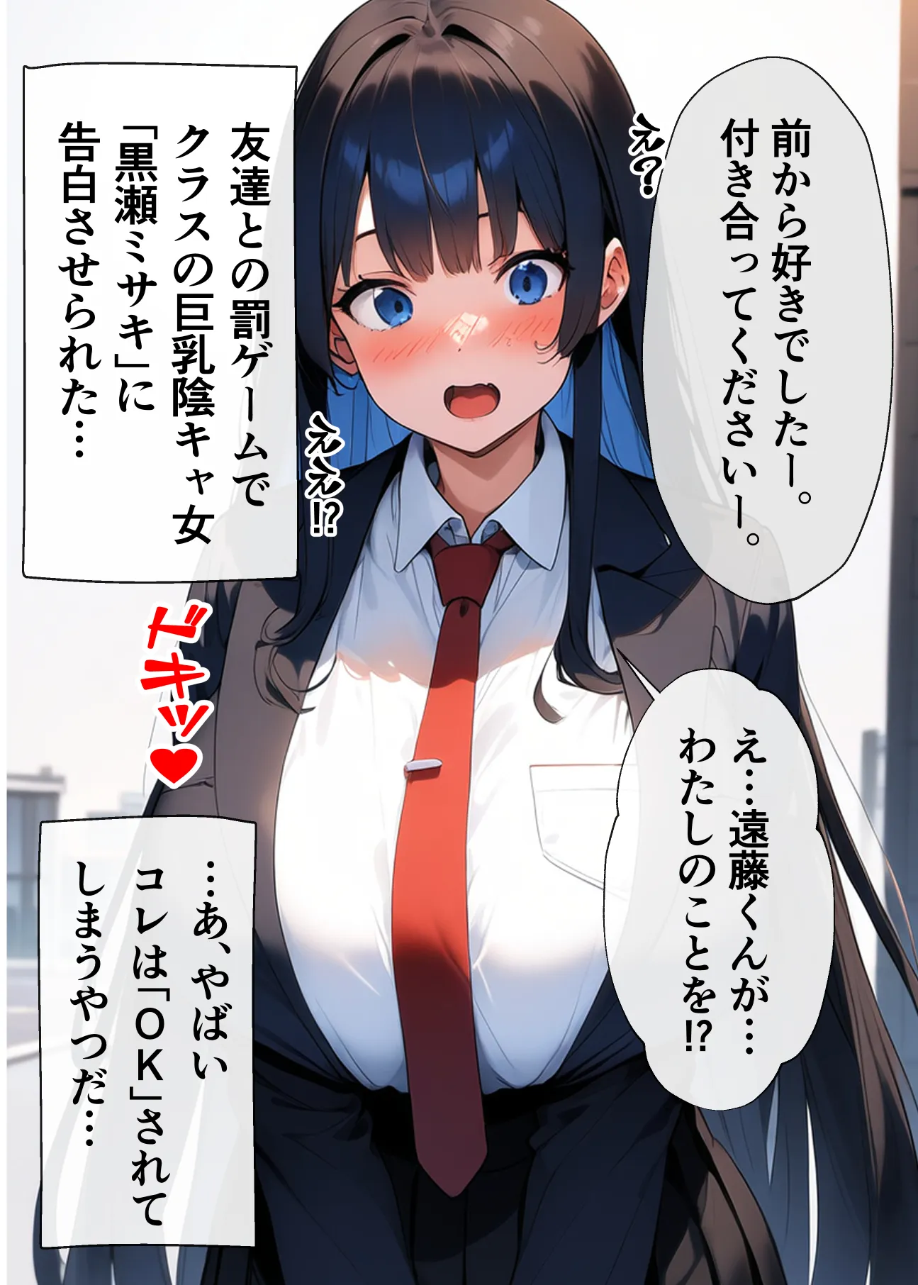 罰ゲームで告白した陰キャ巨乳女が調子に乗るのでゲームでボコした結果【コミック版】 - 7ページ