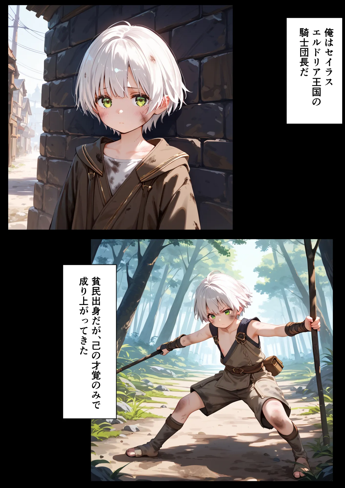 最強の騎士団長が女体化させられて最弱の雌に堕ちる話 - 4ページ