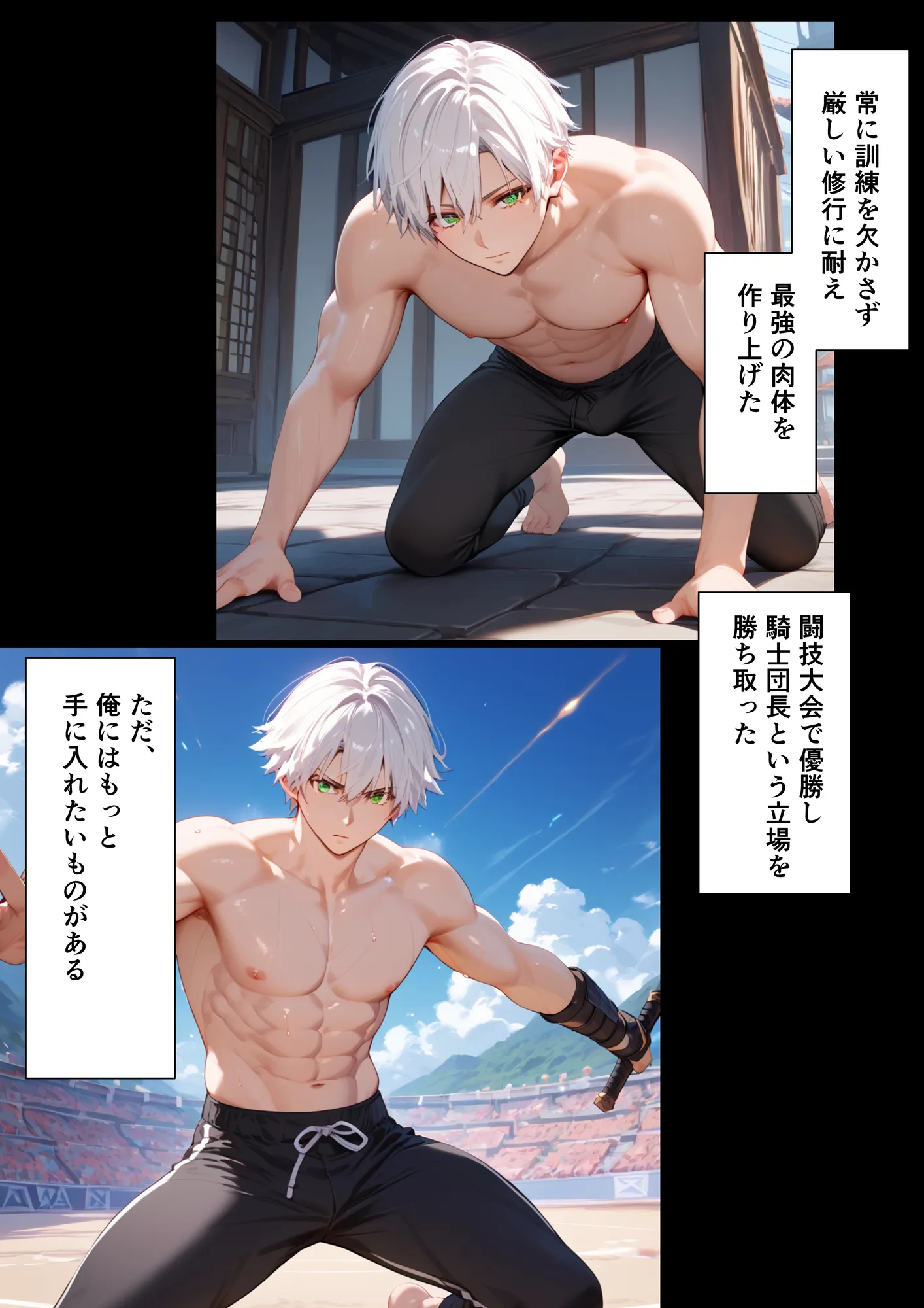 最強の騎士団長が女体化させられて最弱の雌に堕ちる話 - 5ページ