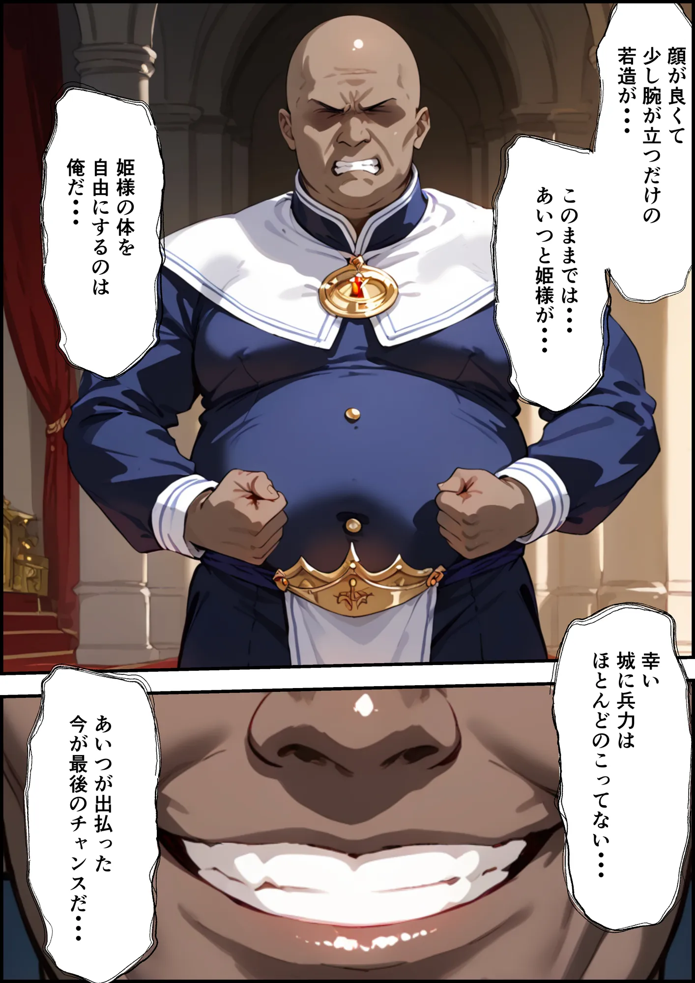 最強の騎士団長が女体化させられて最弱の雌に堕ちる話 - 9ページ