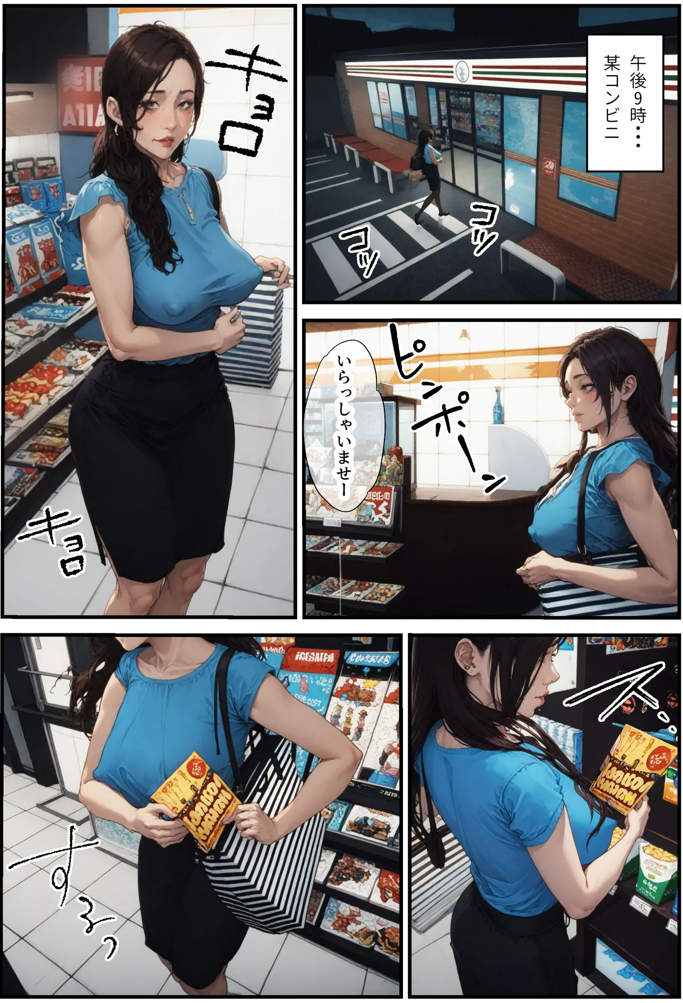 万引き熟女にお仕置き・・・熟れた肢体にわからせろ! - 1ページ