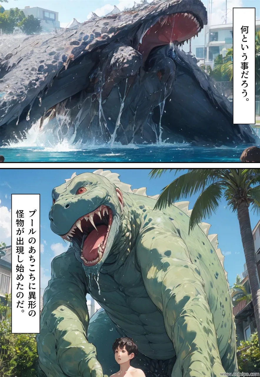 原生生物の襲撃 アダムとイブにされた男たち - 8ページ