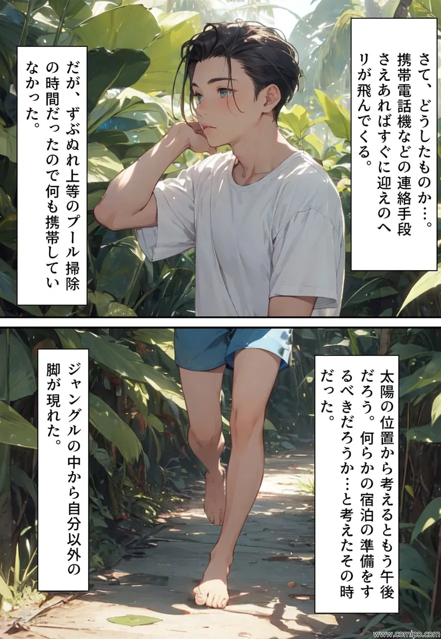 原生生物の襲撃 アダムとイブにされた男たち - 25ページ