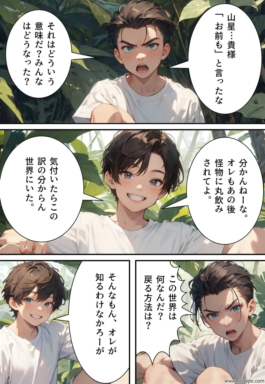 原生生物の襲撃 アダムとイブにされた男たち - 27ページ