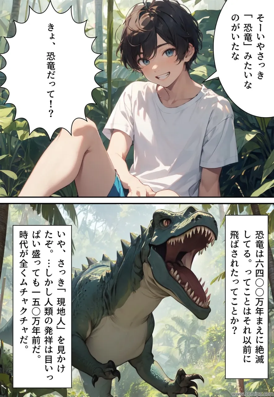 原生生物の襲撃 アダムとイブにされた男たち - 28ページ