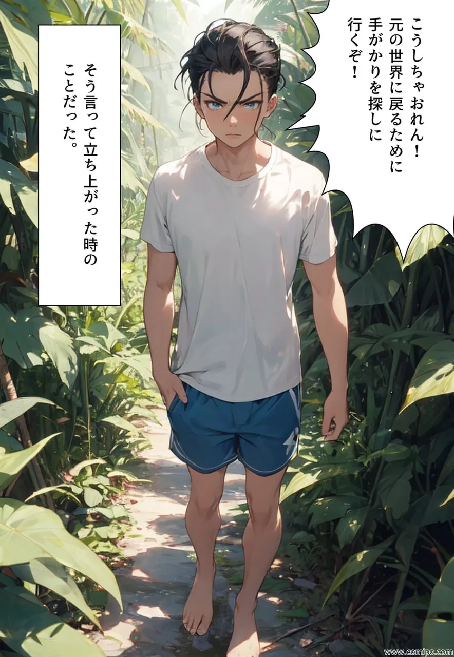 原生生物の襲撃 アダムとイブにされた男たち - 33ページ