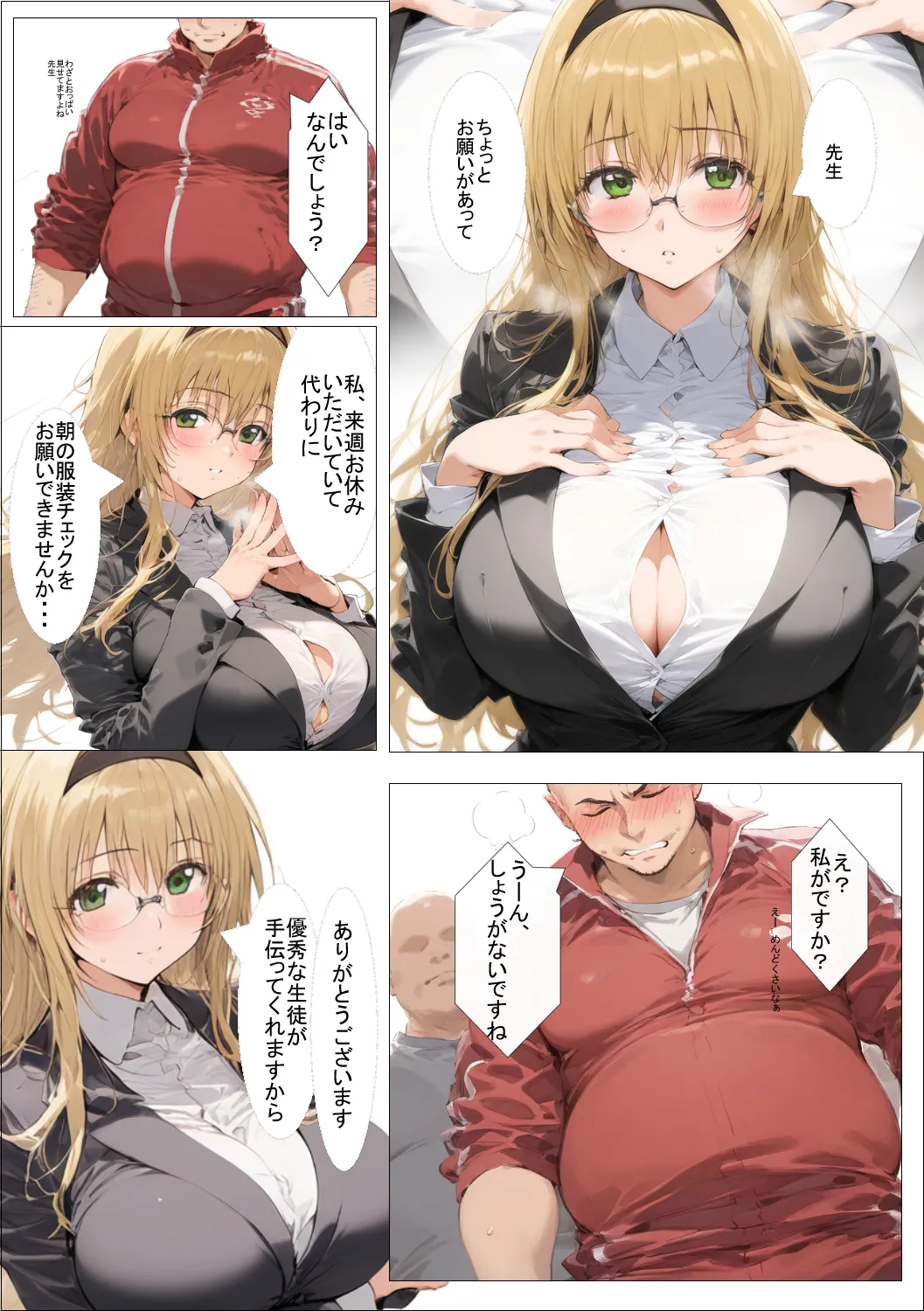 古〇川唯、絶倫キモ教師の肉便器になった話 - 2ページ