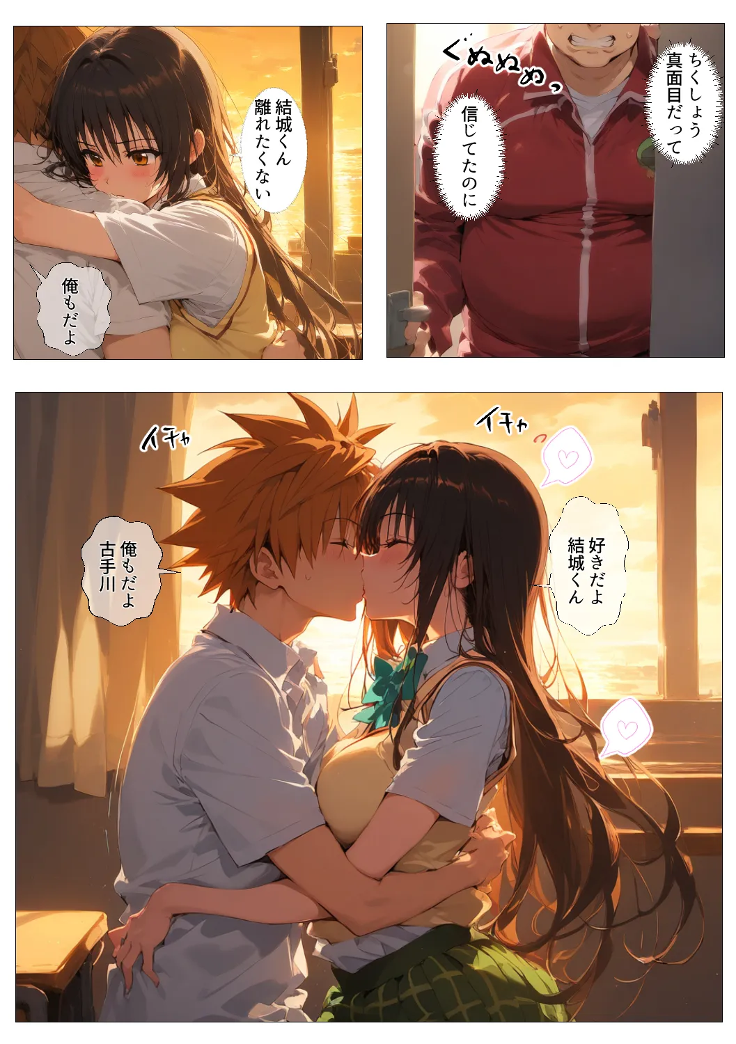 古〇川唯、絶倫キモ教師の肉便器になった話 - 9ページ