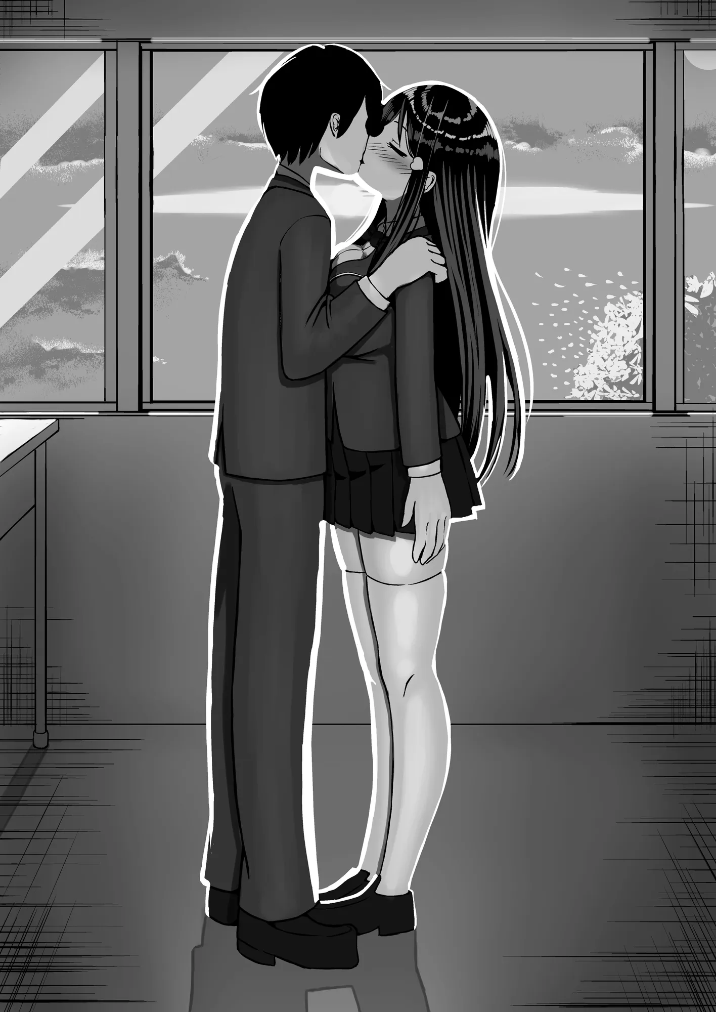 清楚な幼馴染の桜羽美咲さんを彼氏から寝取って生中出しする話 完全版 - 19ページ