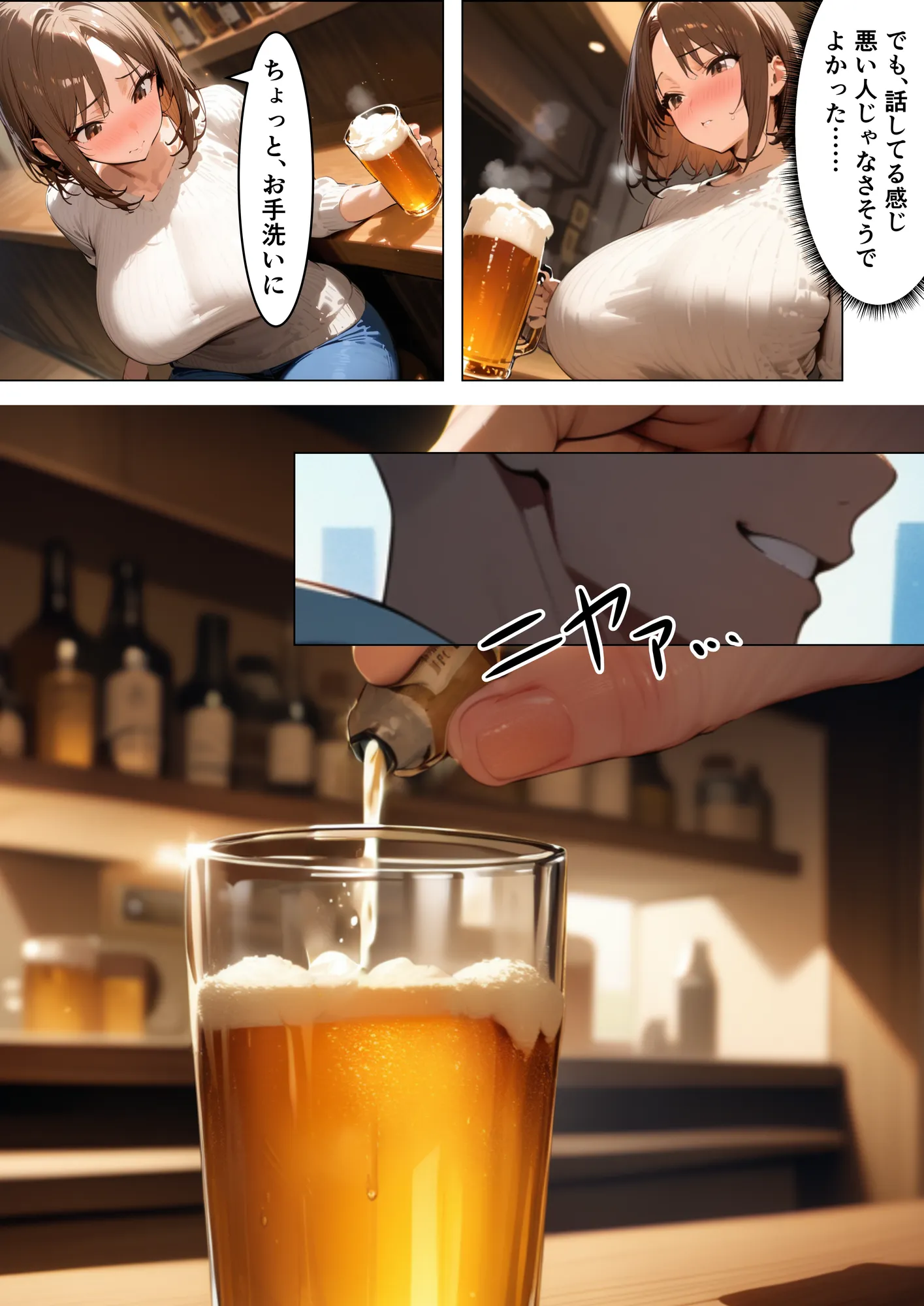 爆乳妻がアスリートのナンパDMで寝取られる話 - 9ページ