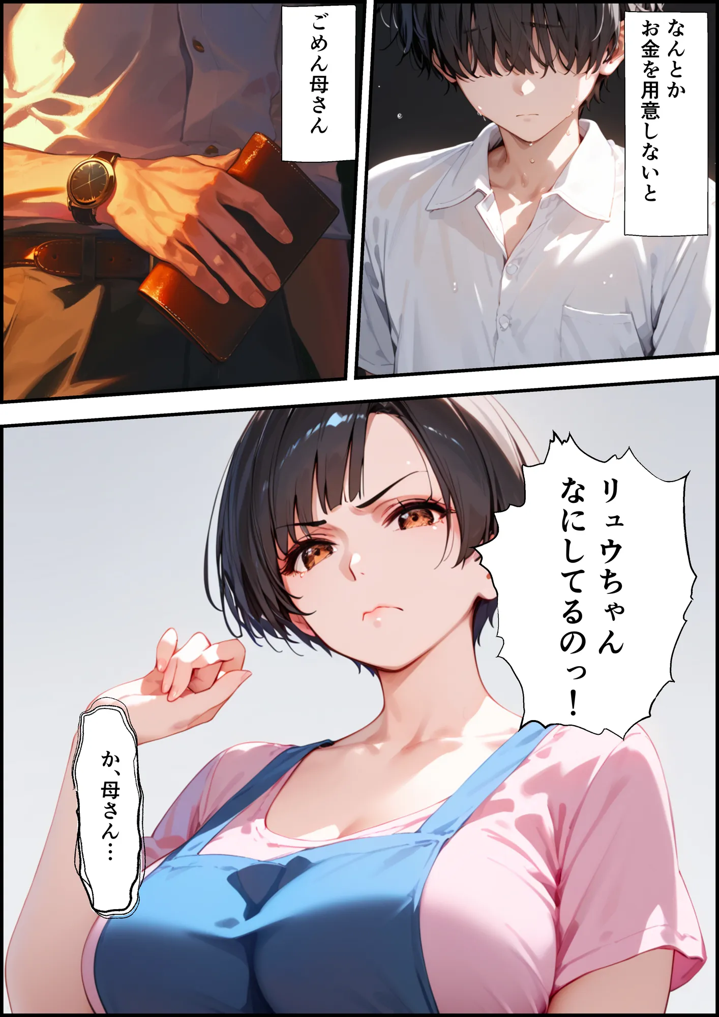 女手ひとつでボクを育ててくれた自慢の母がボクを守るためにいじめっ子の女になる話 - 2ページ