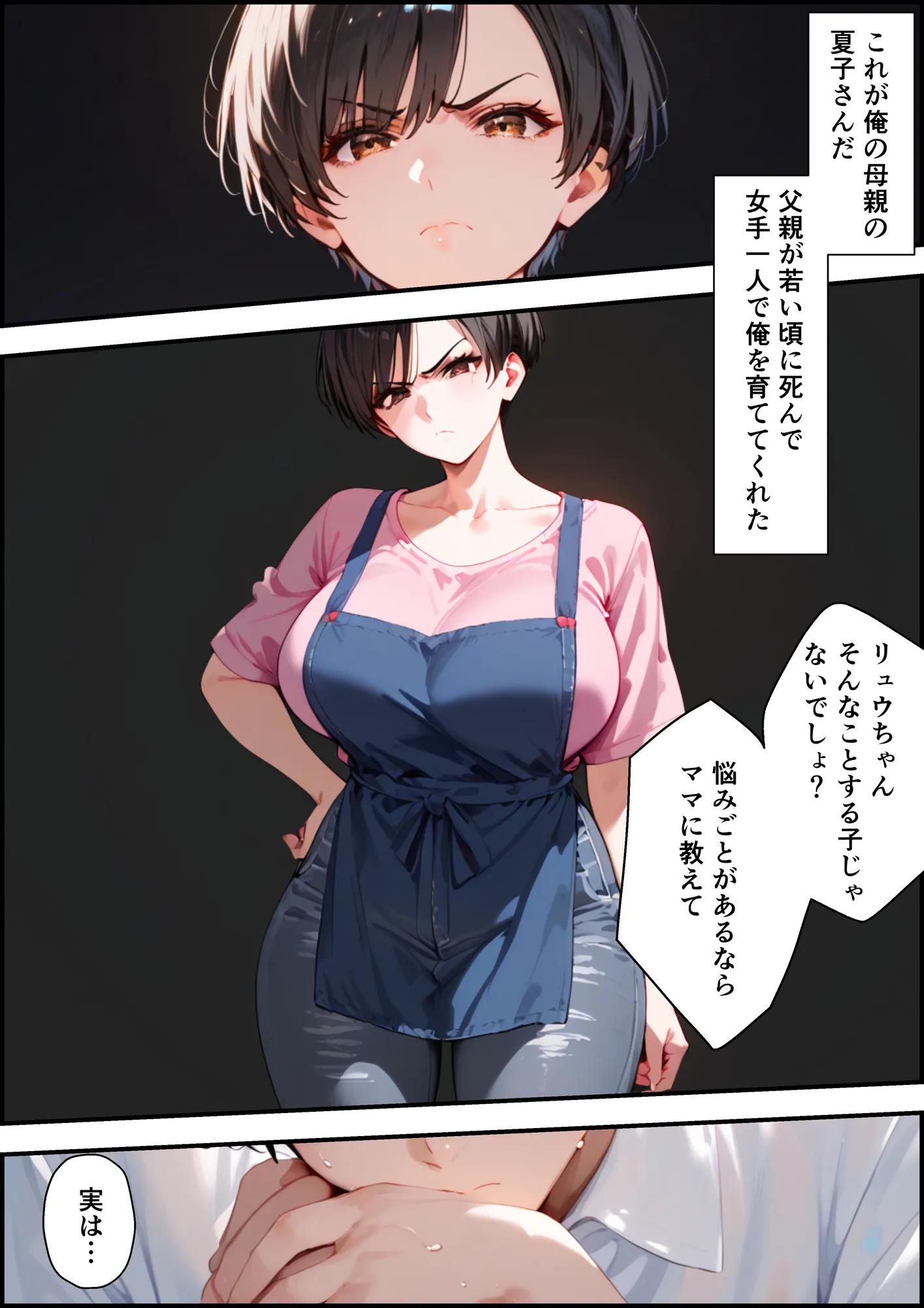 女手ひとつでボクを育ててくれた自慢の母がボクを守るためにいじめっ子の女になる話 - 3ページ