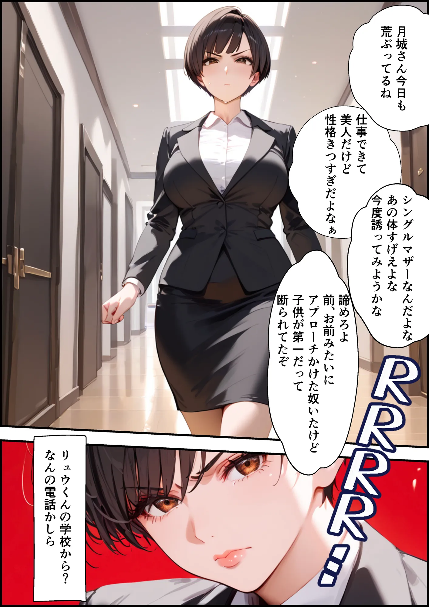 女手ひとつでボクを育ててくれた自慢の母がボクを守るためにいじめっ子の女になる話 - 9ページ