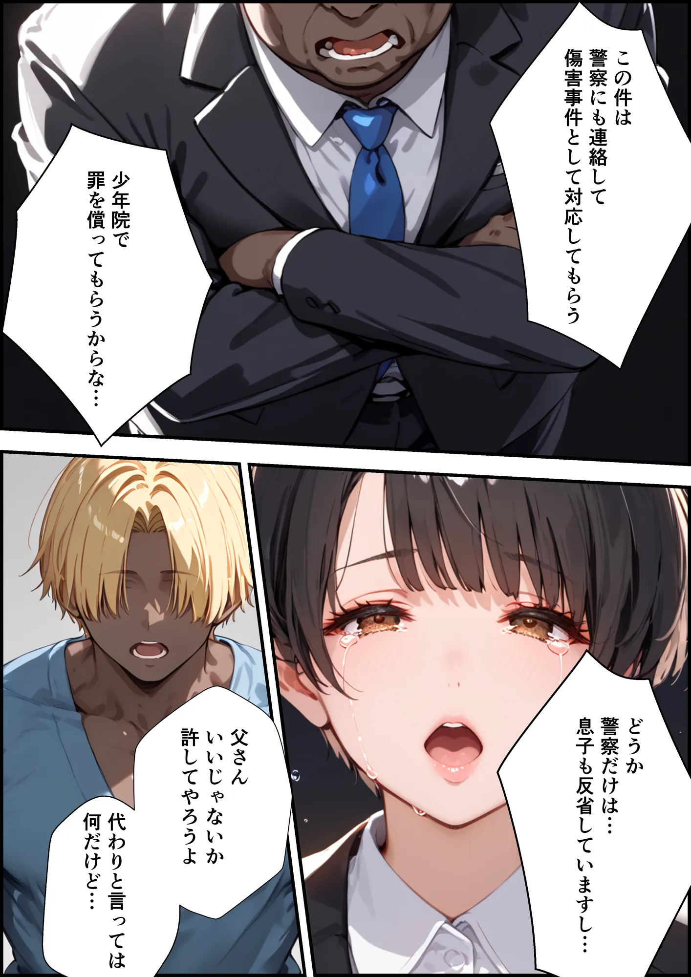 女手ひとつでボクを育ててくれた自慢の母がボクを守るためにいじめっ子の女になる話 - 12ページ