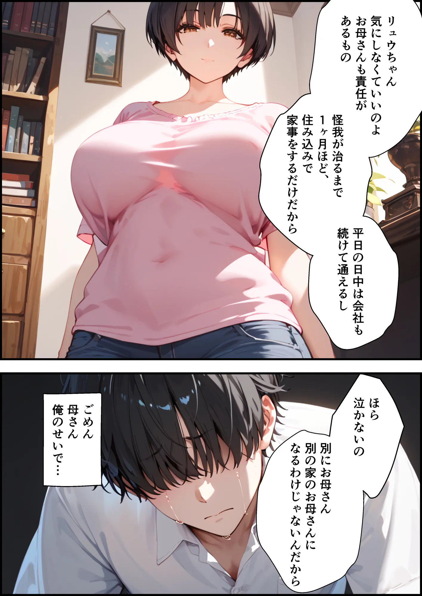 女手ひとつでボクを育ててくれた自慢の母がボクを守るためにいじめっ子の女になる話 - 14ページ