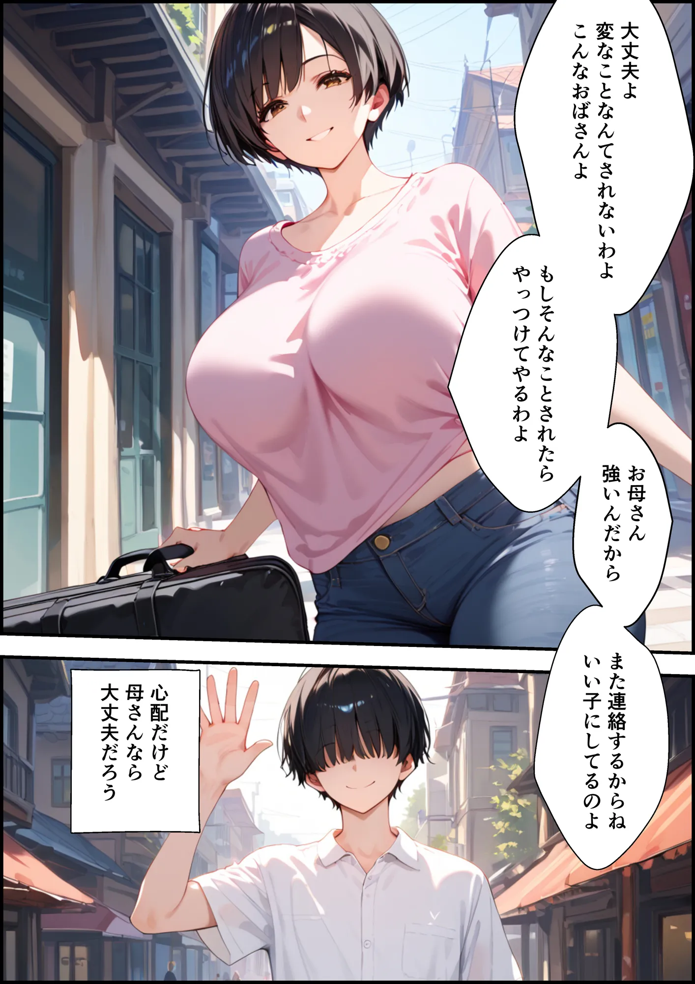 女手ひとつでボクを育ててくれた自慢の母がボクを守るためにいじめっ子の女になる話 - 15ページ