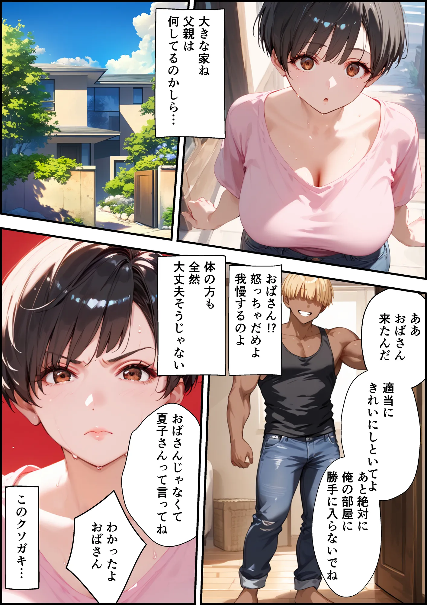 女手ひとつでボクを育ててくれた自慢の母がボクを守るためにいじめっ子の女になる話 - 16ページ