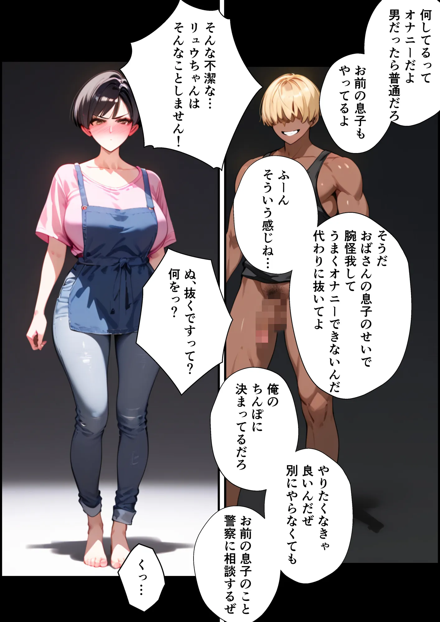 女手ひとつでボクを育ててくれた自慢の母がボクを守るためにいじめっ子の女になる話 - 20ページ