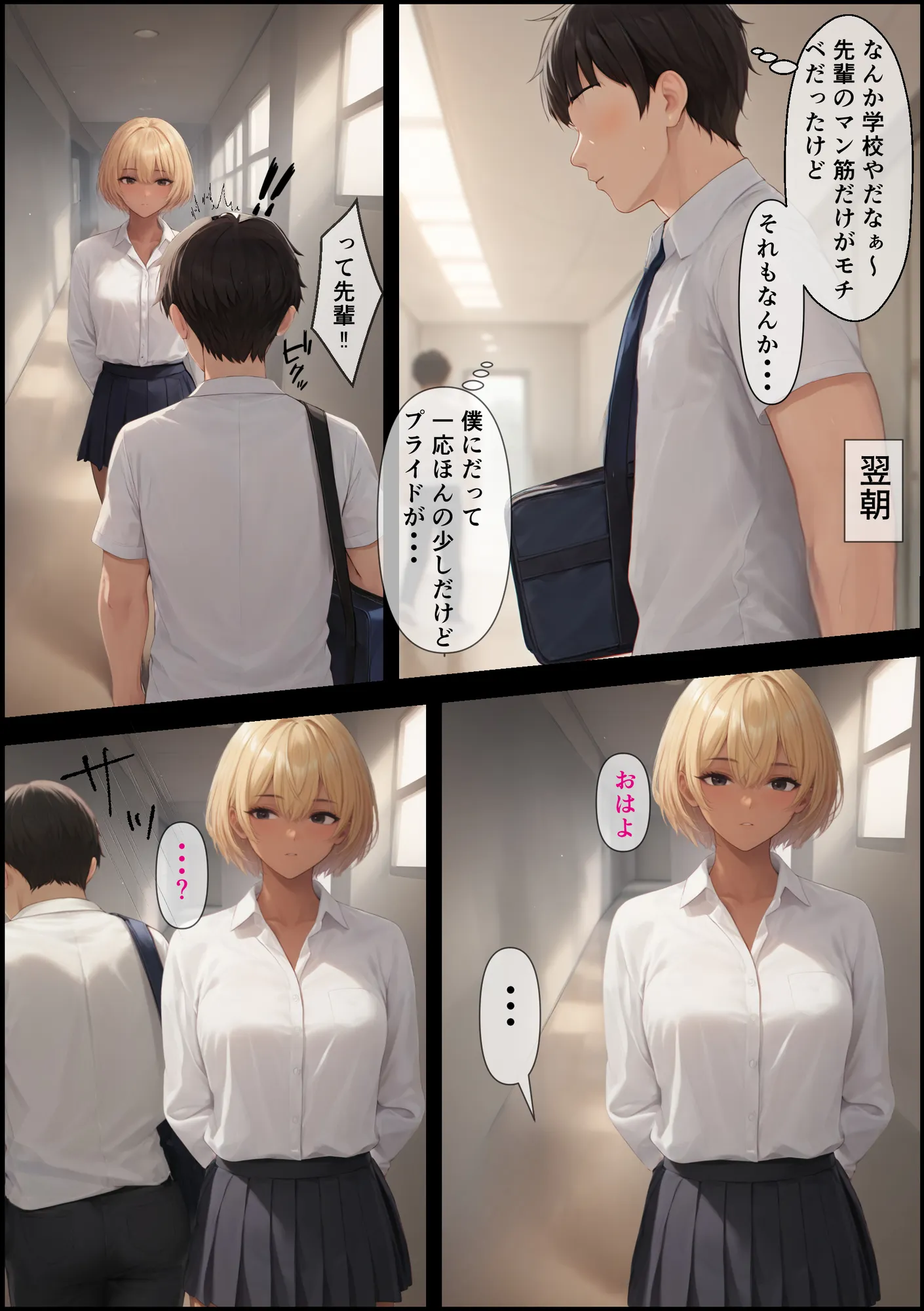 水部のギャル先輩を逆転オナホ化 陸上部ちゃんはキモおじ先生のおもちゃ 2本立て - 8ページ