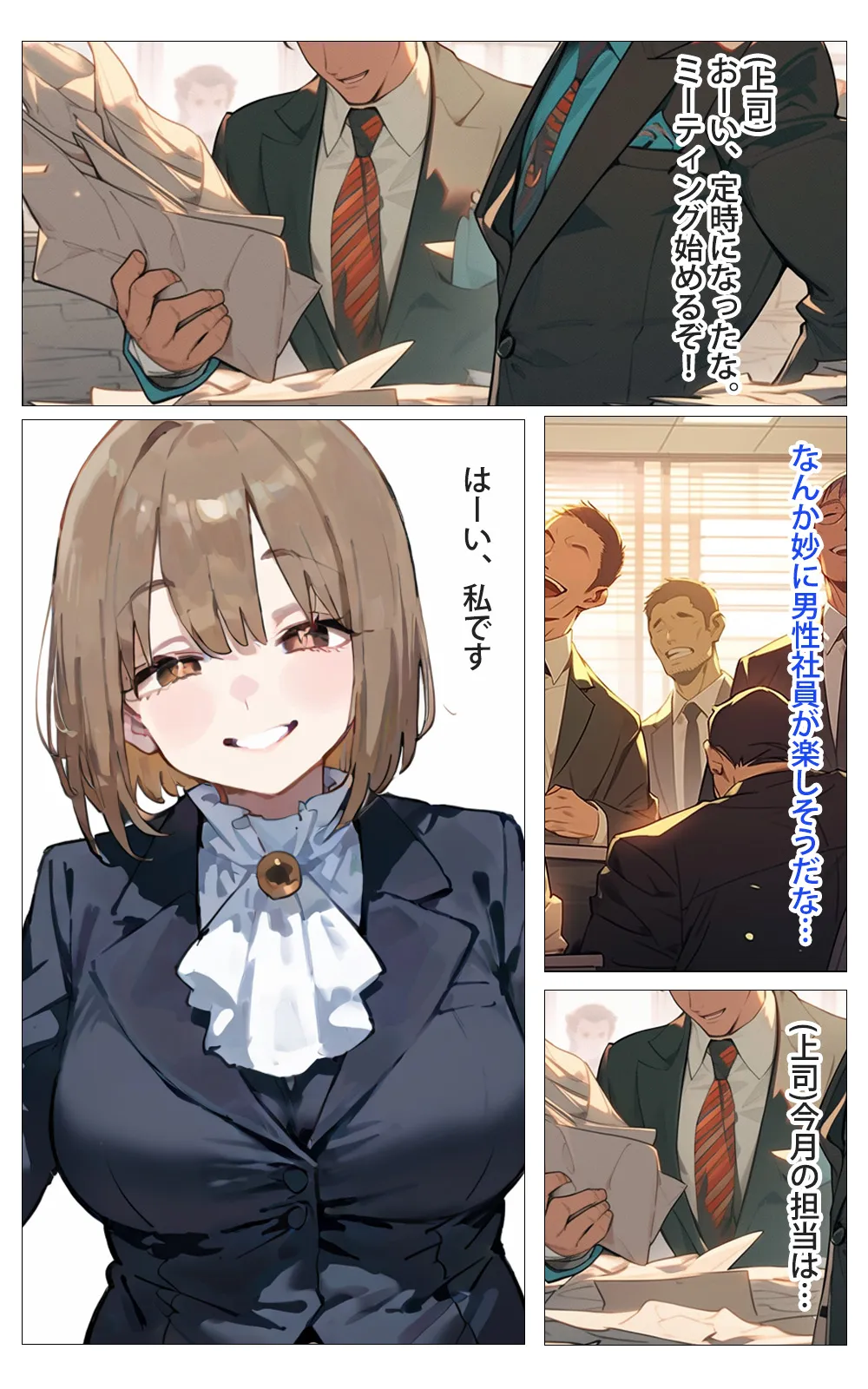 あこがれの先輩は会社でやりたい放題 - 5ページ