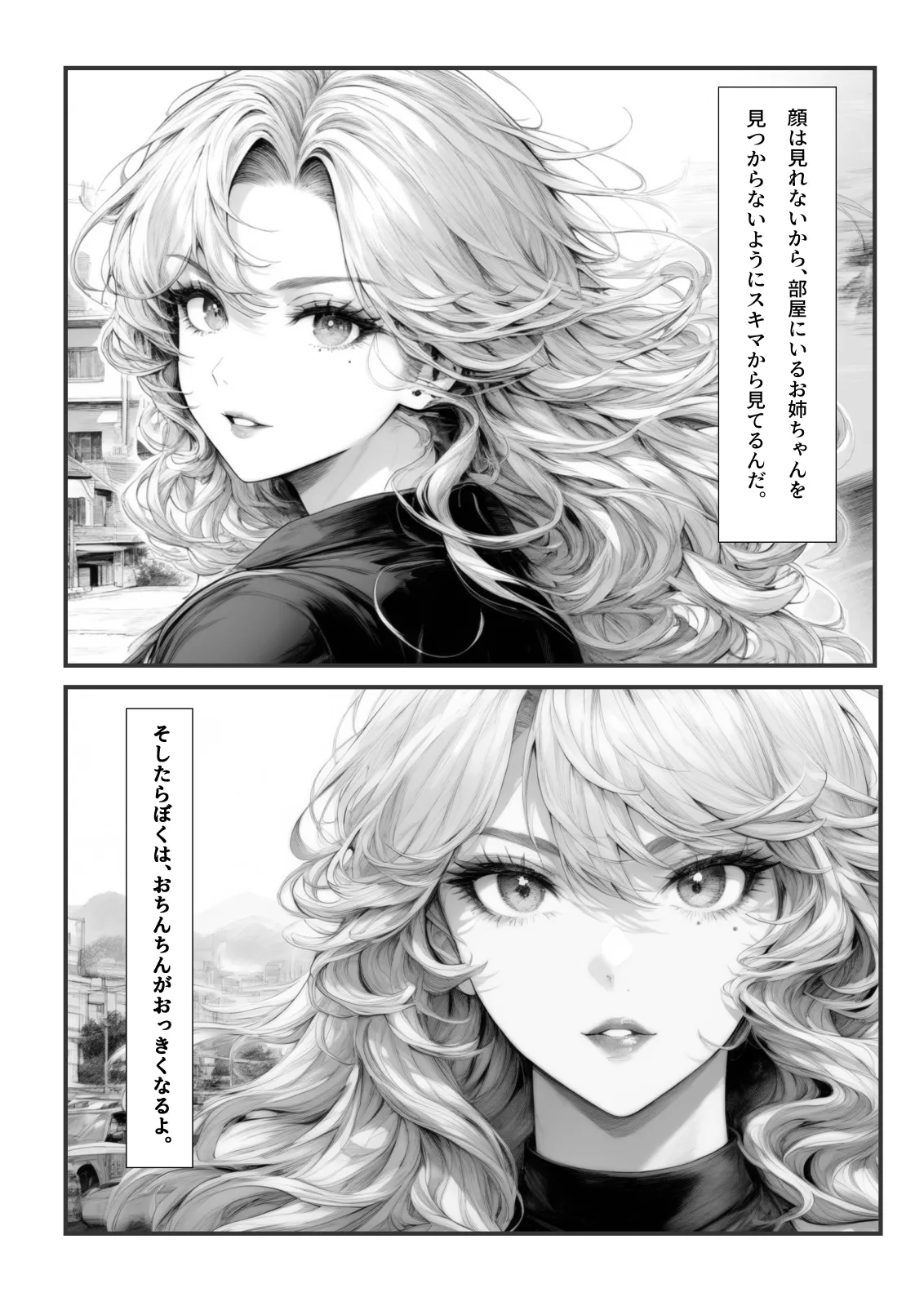 童貞弟がギャル姉の部屋をのぞいたら - 5ページ