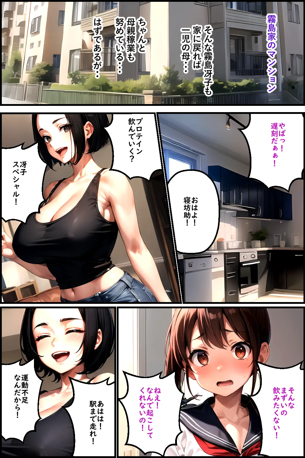 母娘娯楽(ゲーム)〜娘の彼氏に堕とされて〜 母親編 - 5ページ